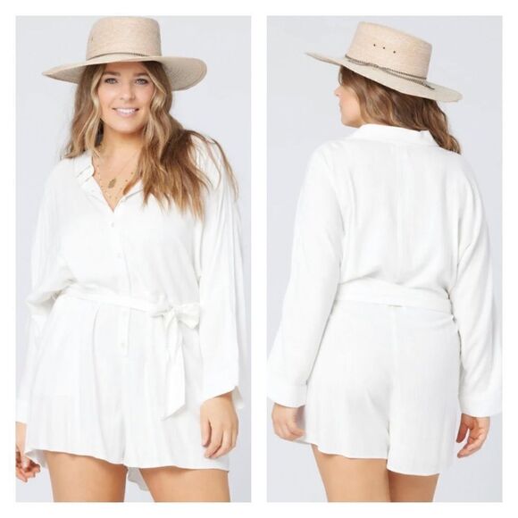 NWT L*Space Coronado Romper L in White - Picture 3 of 14